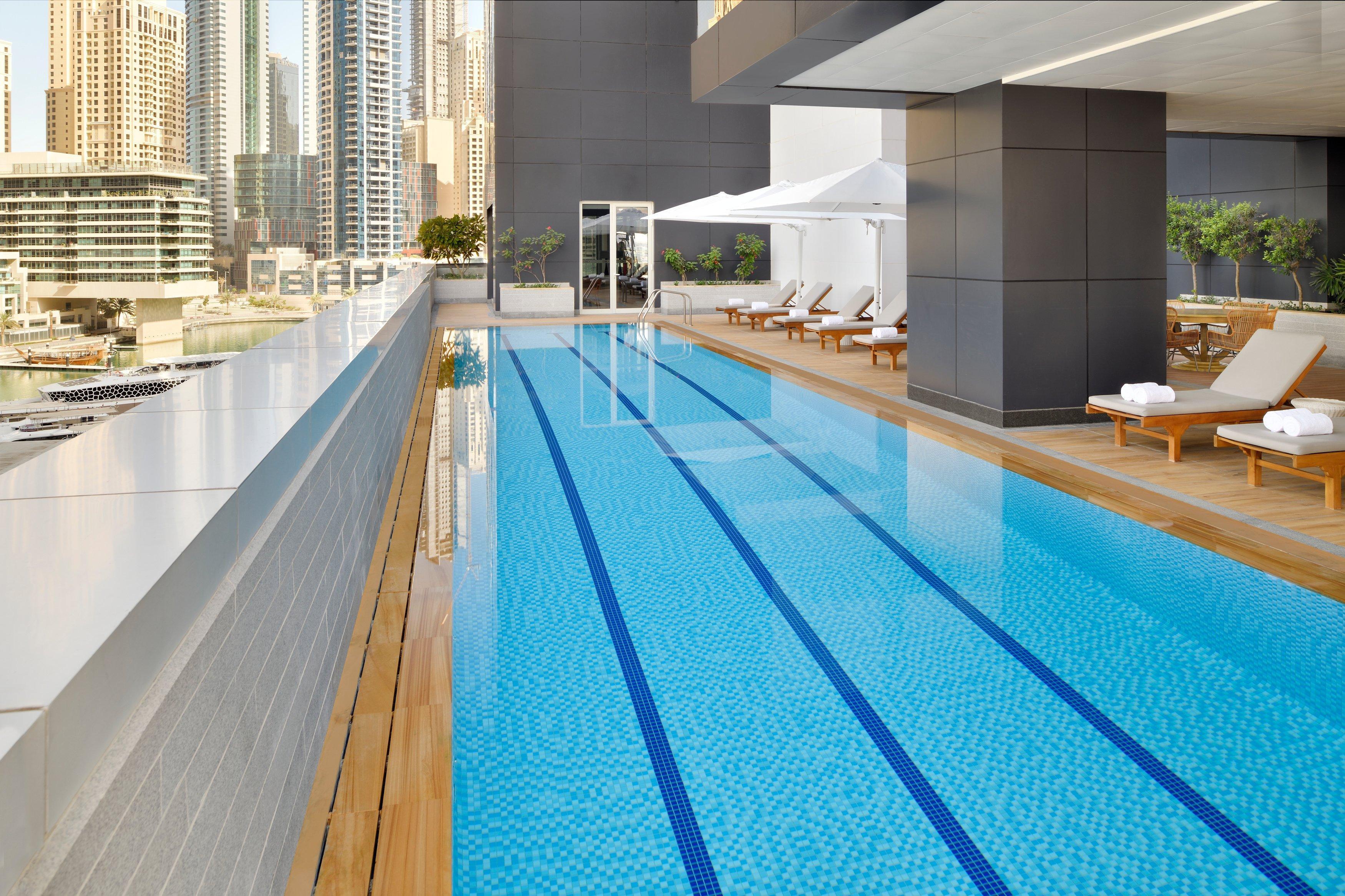 Hotel Crowne Plaza Dubai Marina By Ihg Zewnętrze zdjęcie The swimming pool at the Address Downtown