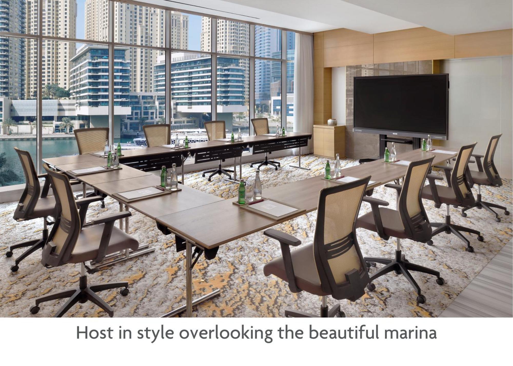 Hotel Crowne Plaza Dubai Marina By Ihg Zewnętrze zdjęcie Meeting room