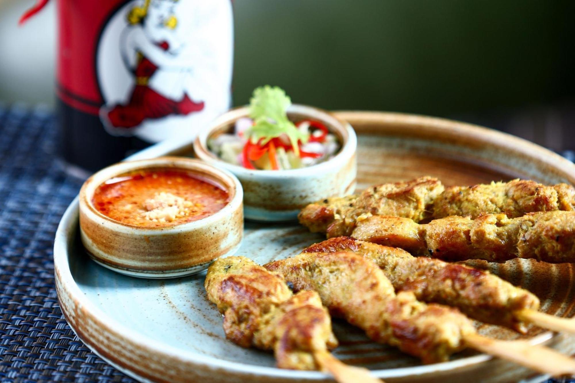 Hotel Crowne Plaza Dubai Marina By Ihg Zewnętrze zdjęcie Chicken Satay