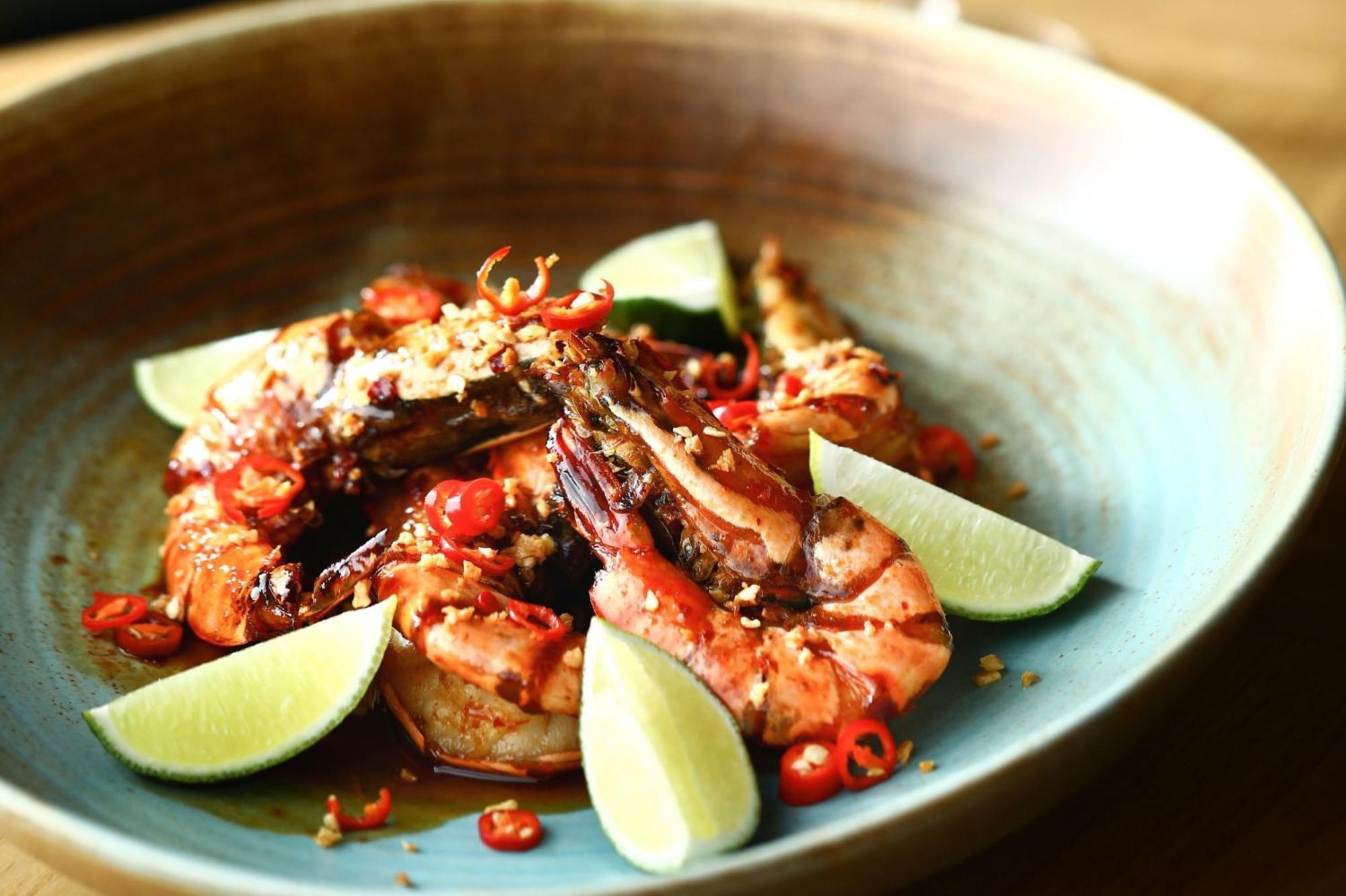 Hotel Crowne Plaza Dubai Marina By Ihg Zewnętrze zdjęcie A prawn dish