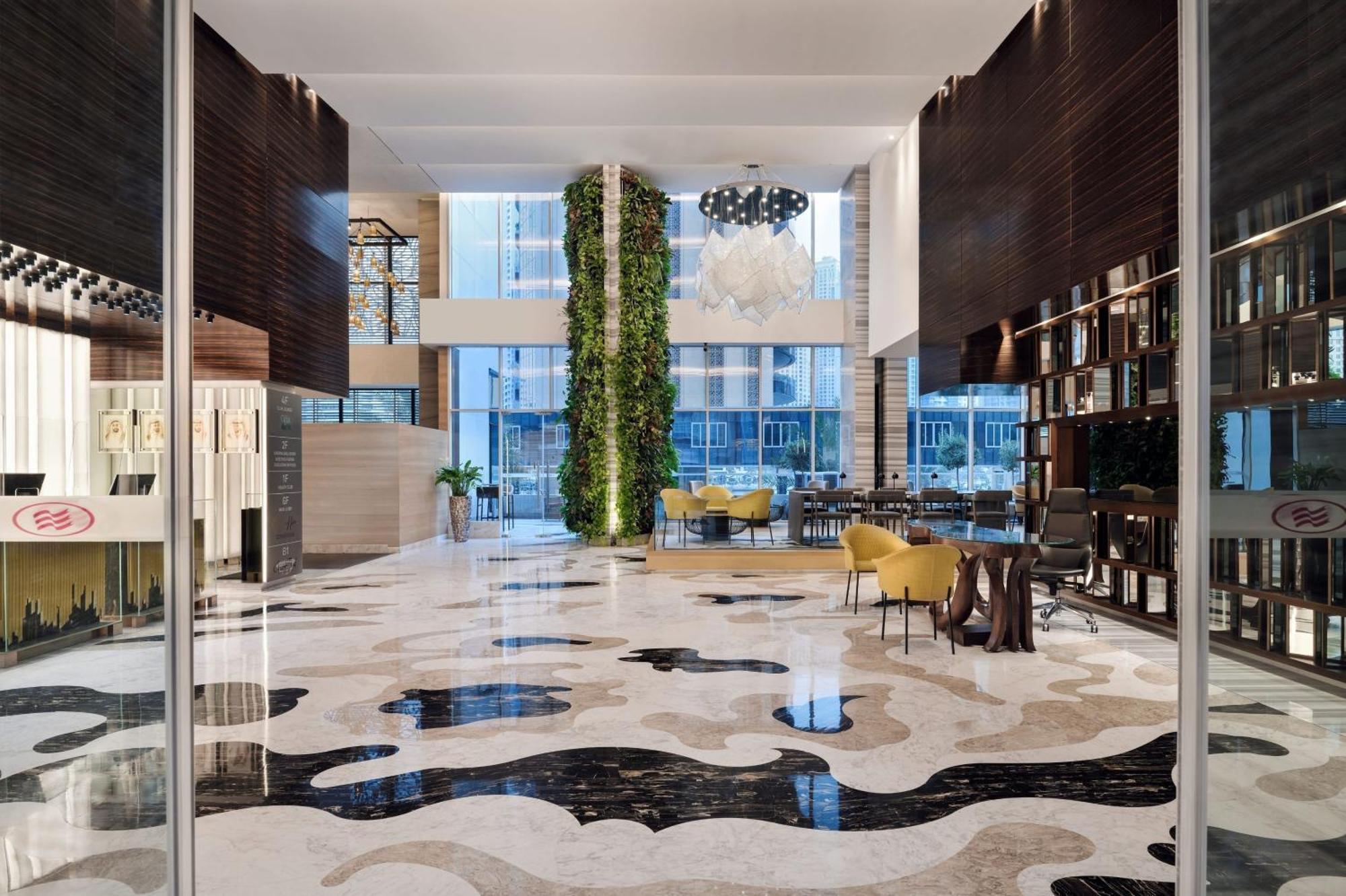 Hotel Crowne Plaza Dubai Marina By Ihg Zewnętrze zdjęcie Lobby