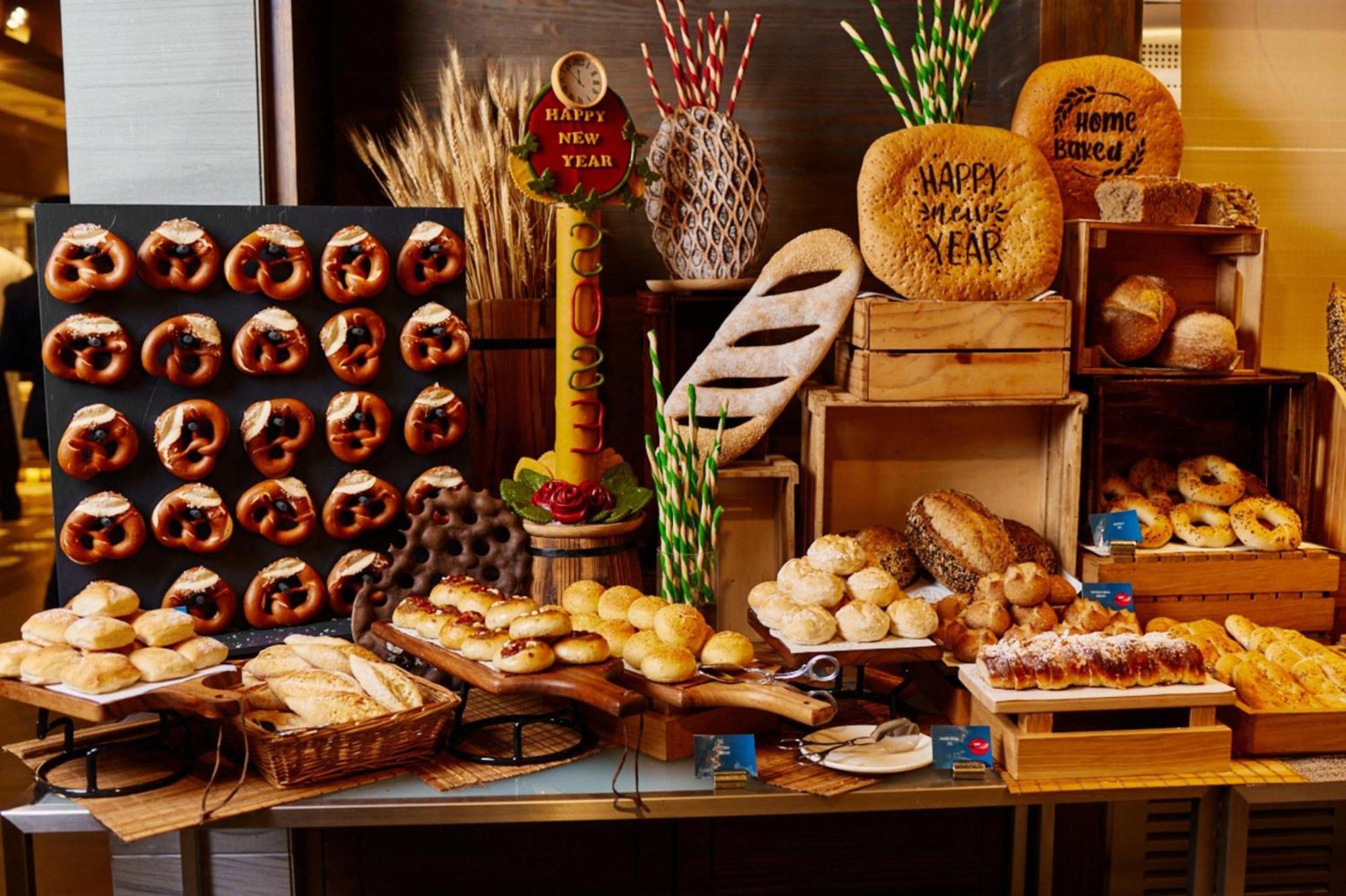 Hotel Crowne Plaza Dubai Marina By Ihg Zewnętrze zdjęcie Bakery display